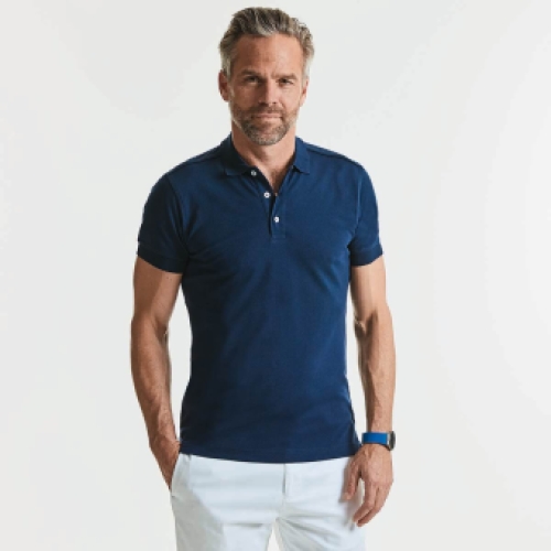 Russell Stretch Polo - Heren