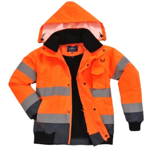 Hi-Vis Contrast Bomber Jack