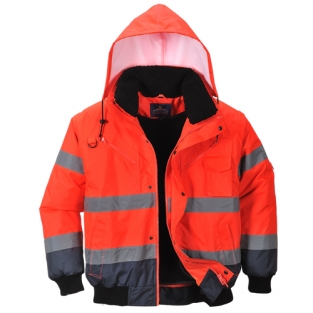 Hi-Vis Contrast Bomber Jack