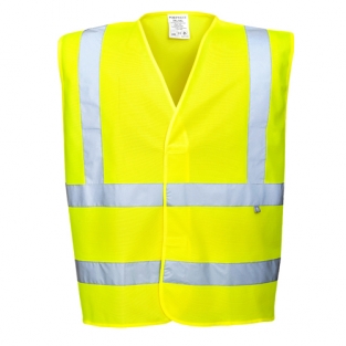 Hi-Vis Anti Static Vest - Flame Resistant