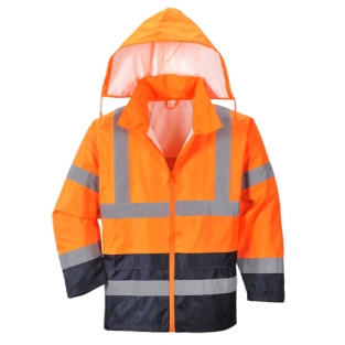 Hi-Vis Klassiek Tweekleuren Regenjack