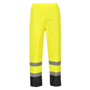 Hi-Vis Klassieke Tweekleuren Regenbroek