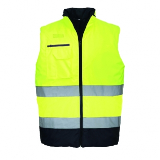 Hi-Vis tweekleuren Bodywarmer