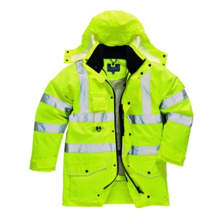 Hi-Vis 7-in-1 Verkeersjack