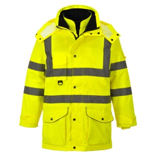 Hi-Vis 7-in-1 Verkeersjack