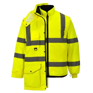 Hi-Vis 7-in-1 Verkeersjack