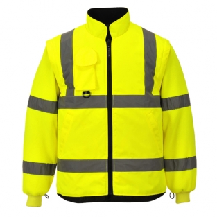 Hi-Vis 7-in-1 Verkeersjack