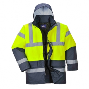 Hi-Vis Twee Kleuren Verkeersjack