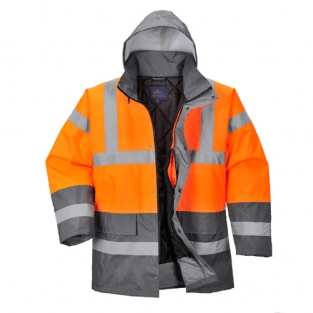 Hi-Vis Tweekleuren Parka