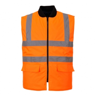 Hi-Vis Omkeerbare Bodywarmer