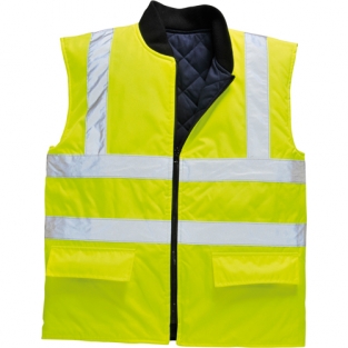 Hi-Vis Omkeerbare Bodywarmer