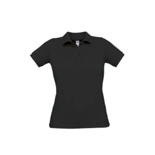 Polo B&C Safran Women - Zwart