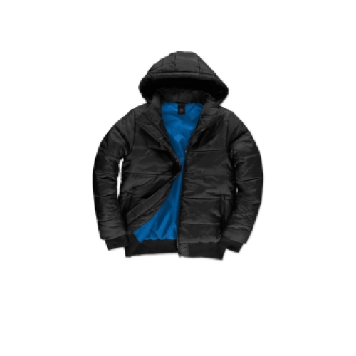 Jas B&C Superhooded - Zwart