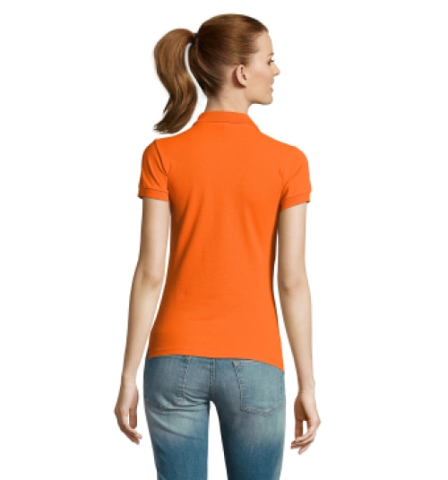 Sol's - Dames Polo Oranje