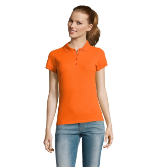 Sol's - Dames Polo Oranje